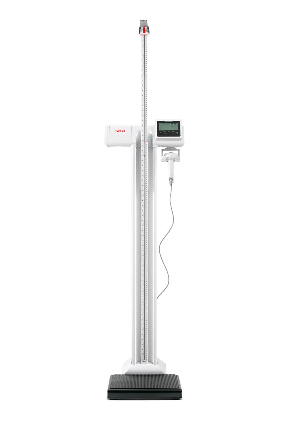 seca 777 Digital Column Scale with Eye-level Display, Handrail