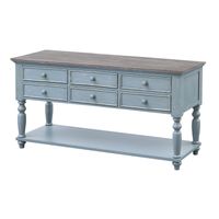 Pocola 6-Drawer Console Table