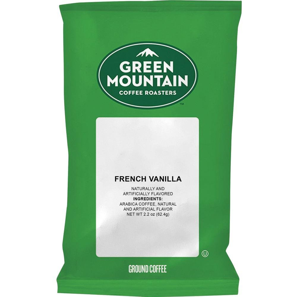 Green Mountain Coffee Roasters® Ground French Vanilla  2.2oz., (Pack of 50)