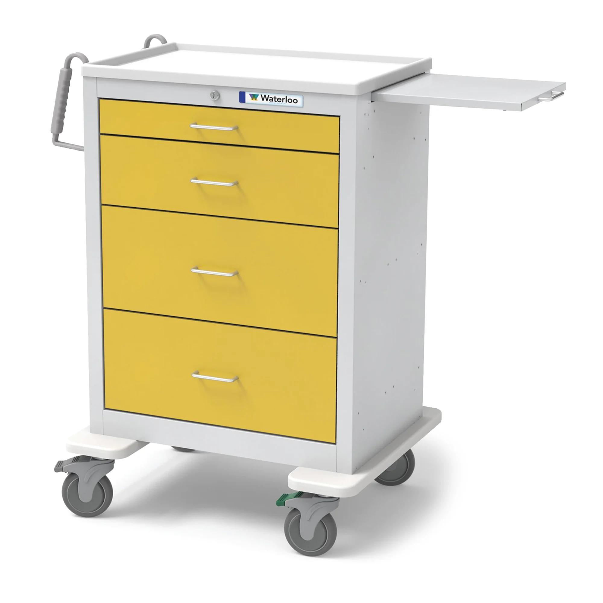 Isolation Cart - 4 Drawer - Key Lock