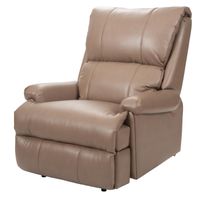 Quick-Ship Steeleview Recliner in Dual Fabric