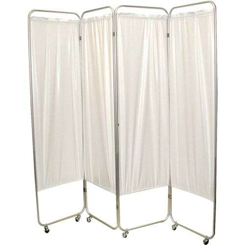 Standard 3-Panel Privacy Screen - Green 6 mil vinyl, 48