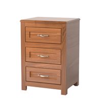 Goldendale 3-Drawer Bedside Cabinet