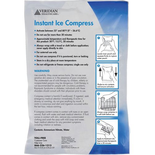 コタアイケア1 TREATMENT TheraCare Instant Ice Pack, 1 per pack (GPP54)