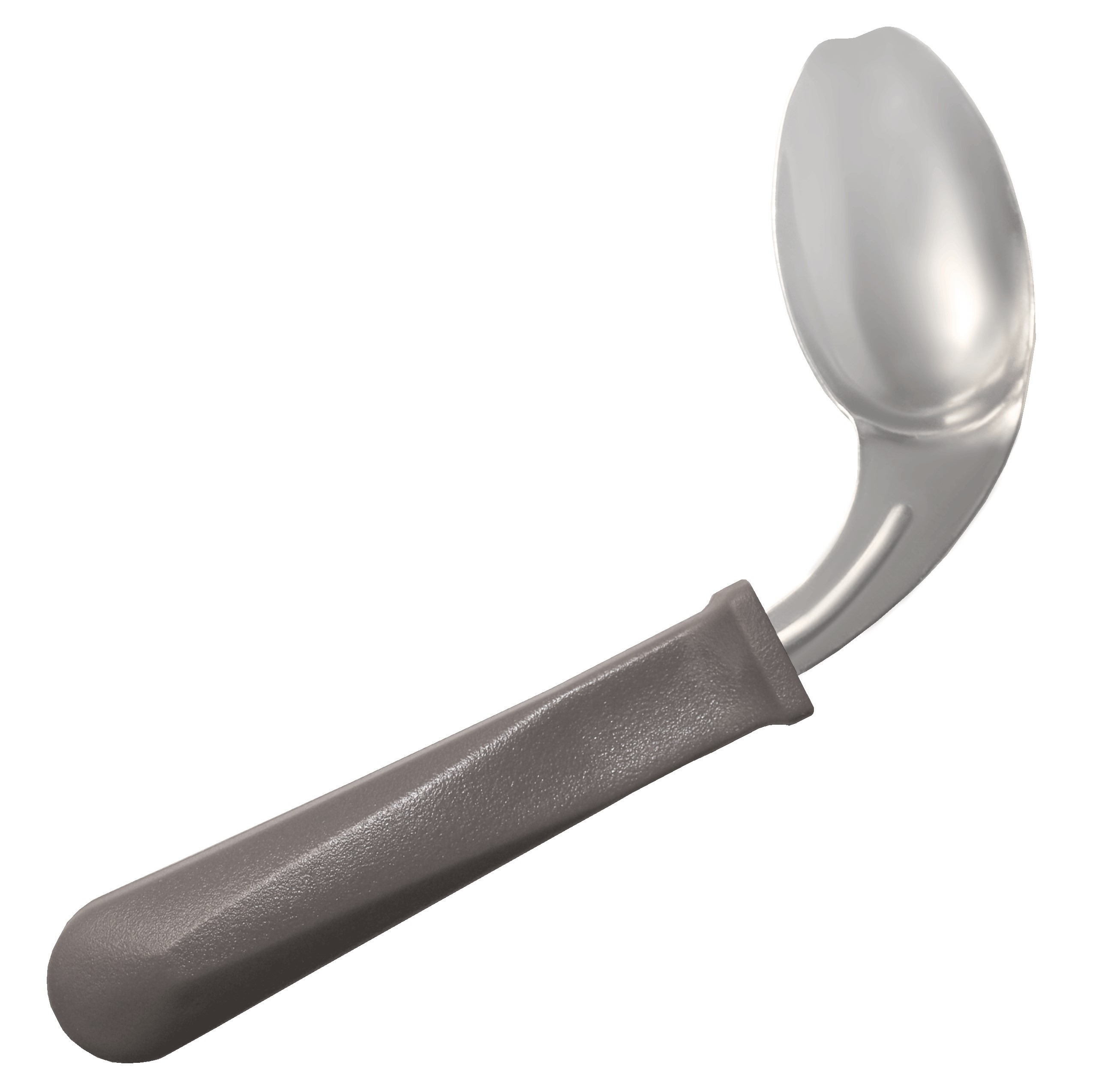 Direct Supply® Foam Handle Angled Utensil Offset Spoon - Side: Right ...