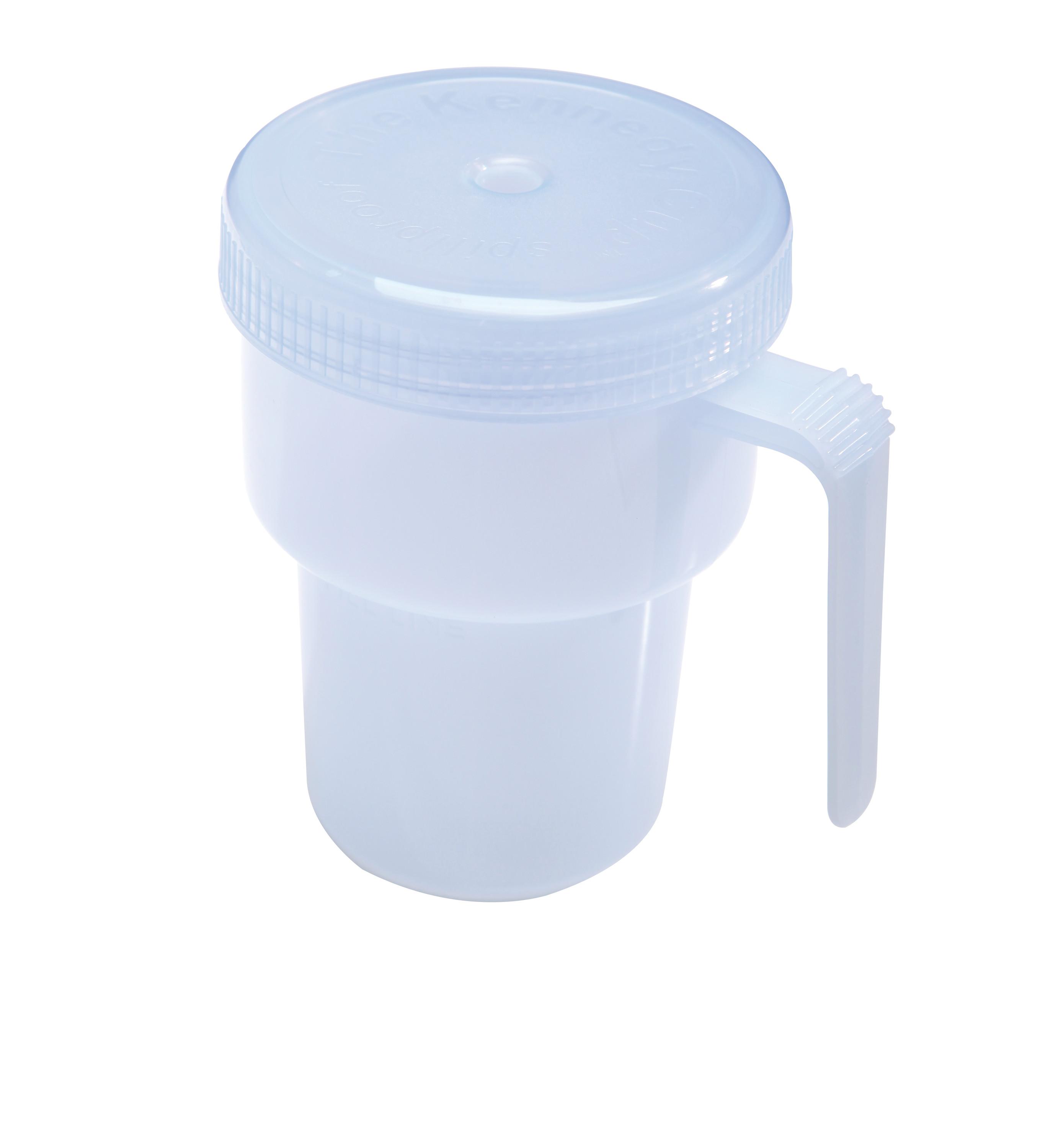 Providence Spillproof 7 oz Kennedy Cup with Lid, Clear