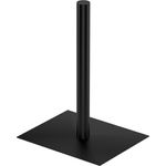 Maxwell Thomas® Sparta Square Base, for 36" Square, 42" Round, 30" Square-to-Round Tabletops - Base Finish: Black Matte