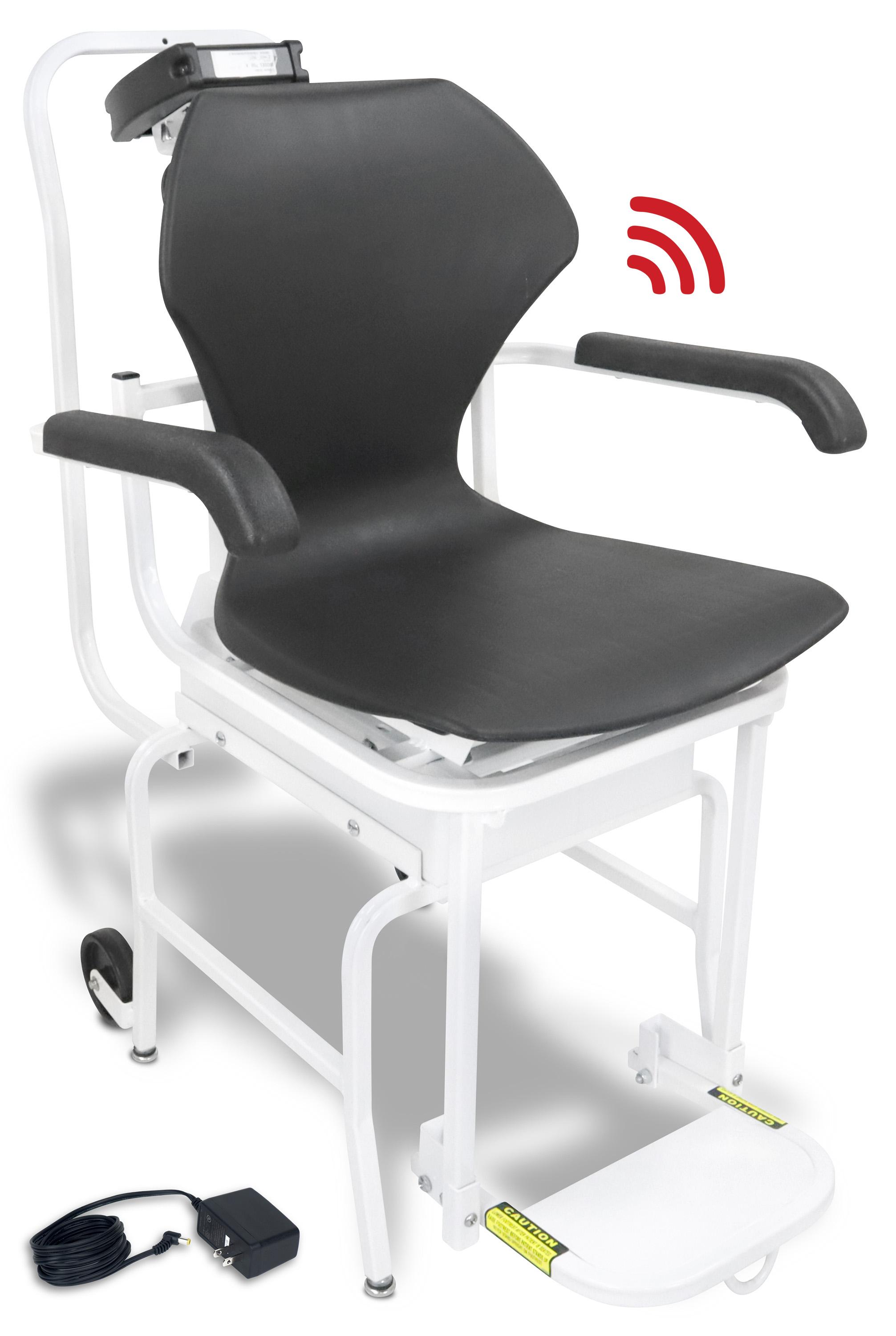 Digital Rolling Chair Scale, 550 lb Capacity (82176) | Direct Supply