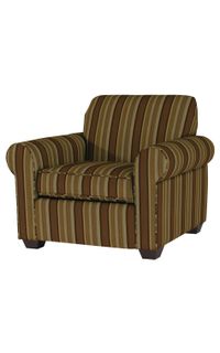 Quick-Ship Gainesville Lounge Chair in Crypton Fabric