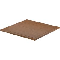 Thermolaminate Tabletop with Spill-Retainer Edge, 48" Square
