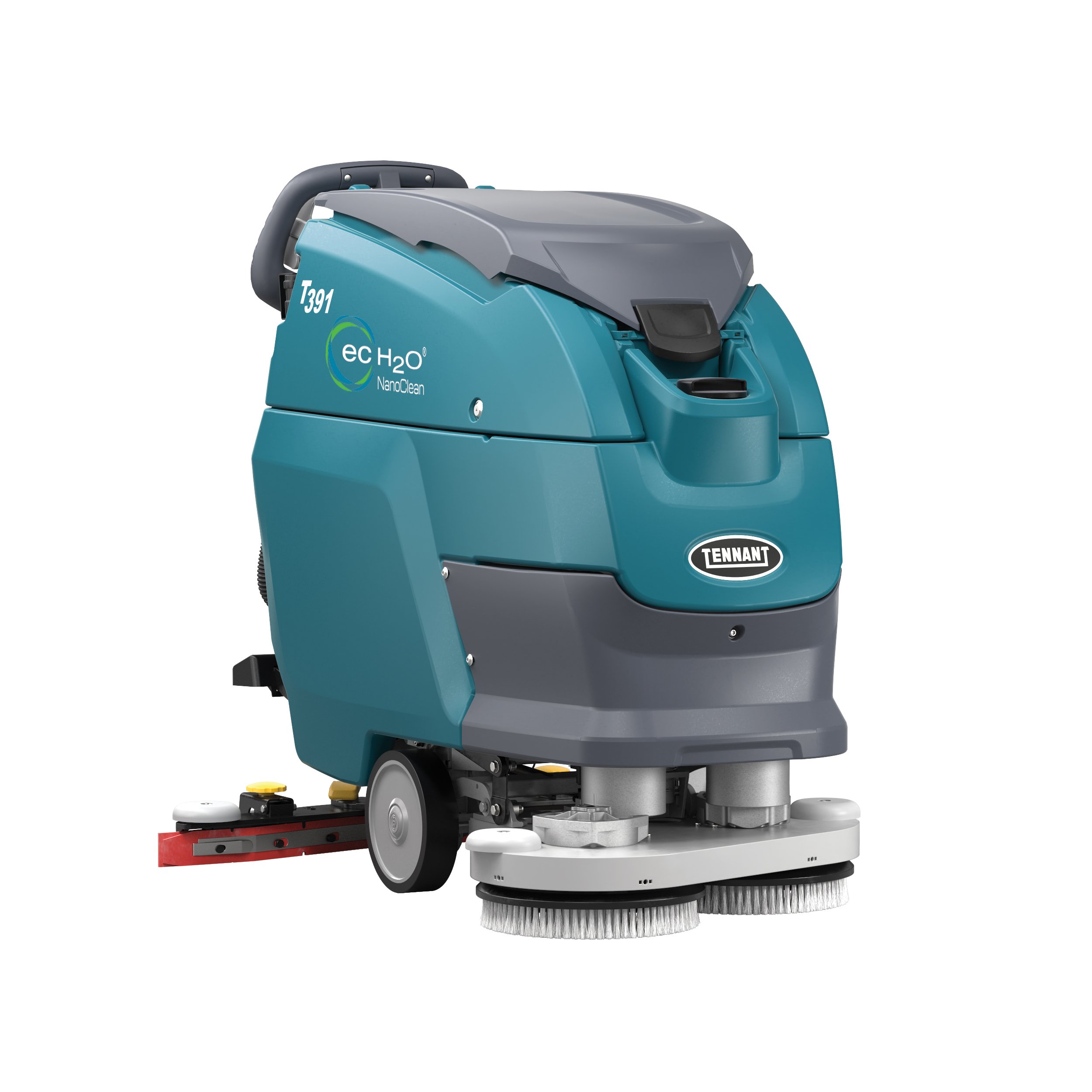 Tennant T391 Dual Disk Walk Behind Scrubber with ec-H2O NanoClean
