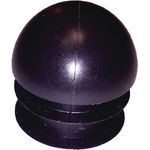Plug Button, Dome, Black (1-1/4") For Reliant 350 Series Lift