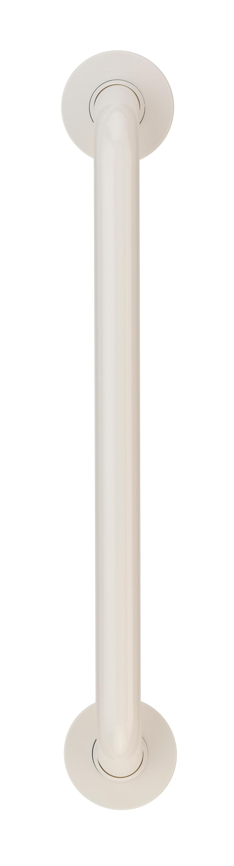 Ponte Giulio Contractor Line Grab Bar, 12", Antimicrobial - Bar Color: White