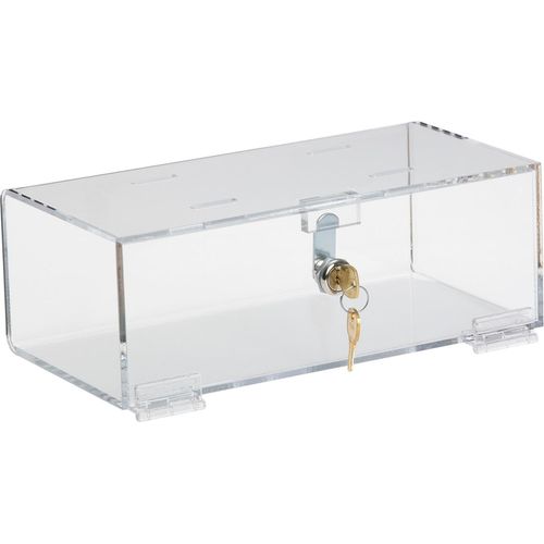 12W x 6D x 19H Acrylic Locking Retail Display Cabinet