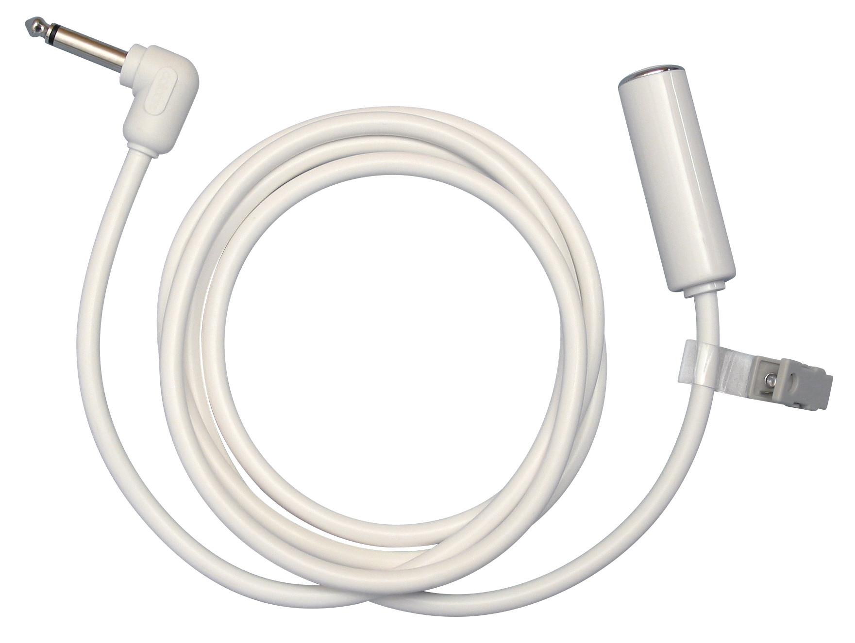 Pushbutton Single 12' Call Cord with 1/4