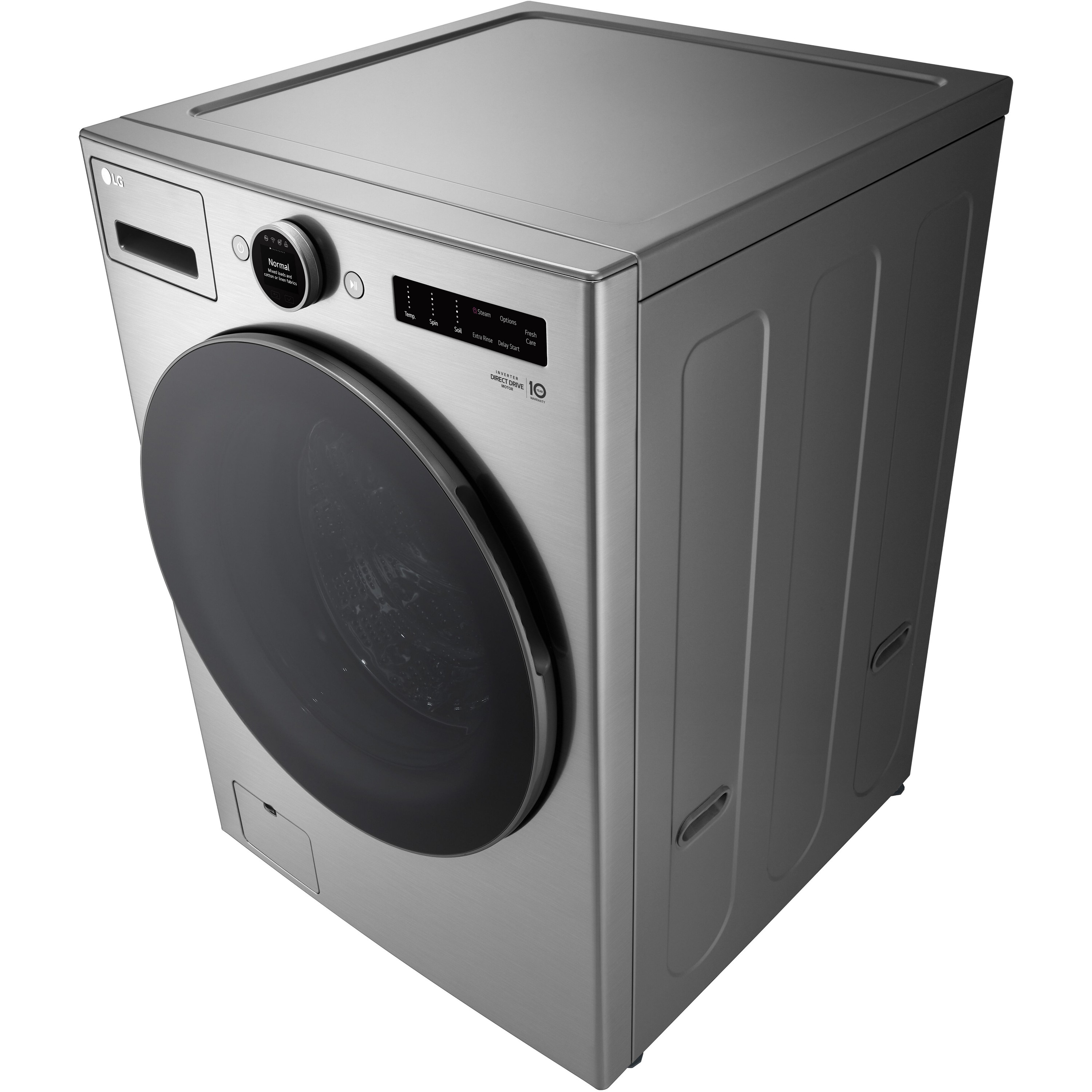 LG 4.5 CF Ultra Large Capacity Front Load Washer with AIDD, Steam, Wi-Fi