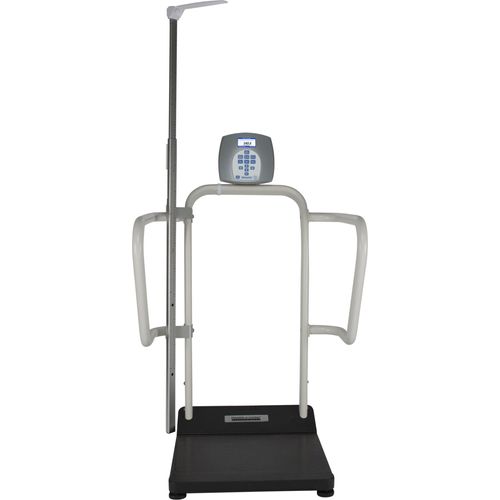 Health o meter Digital Platform Scale with Extra Wide Handrails ...