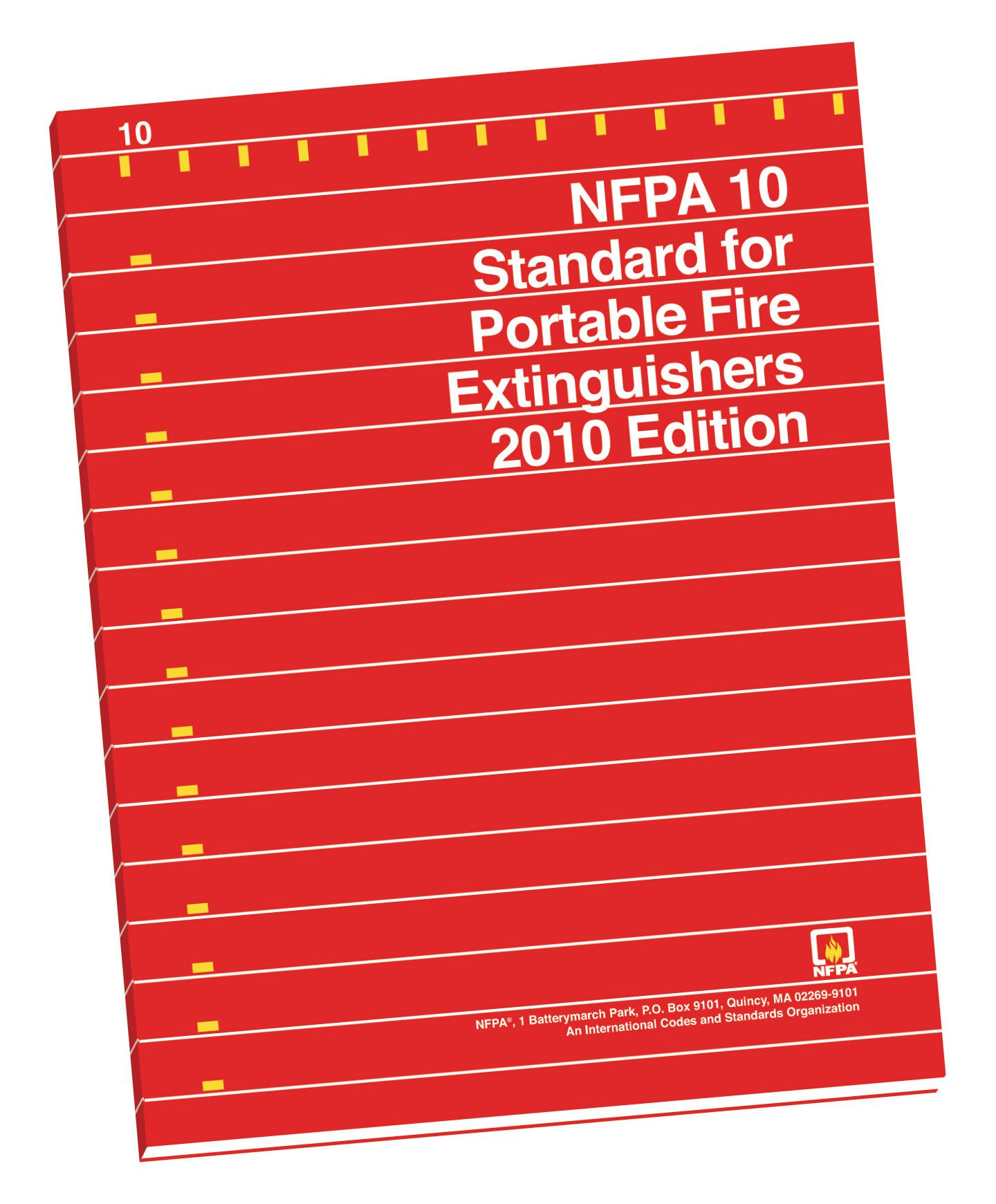 nfpa fire extinguisher