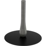 Maxwell Thomas® Essential Series Athens Disc Table Base, for 48" Square Tabletops - Base Finish: Obsidian Oak Maple