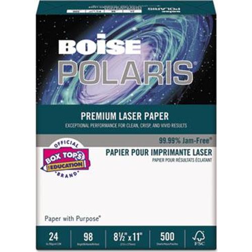 POLARIS Premium Laser Paper, 98 Bright, 24lb, 8 1/2 x 11, White, 500 ...