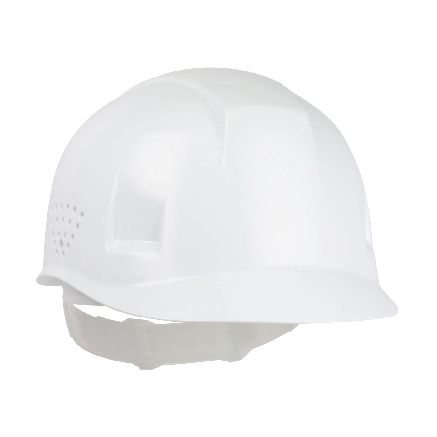 Dynamic™ 280-HP940-01 Lightweight Bump Cap With 4-Point Plastic Suspension and Pin Lock Adjustable Back, Universal, White, HDPE, 4-Point Pin-Lock Adjustable Suspension