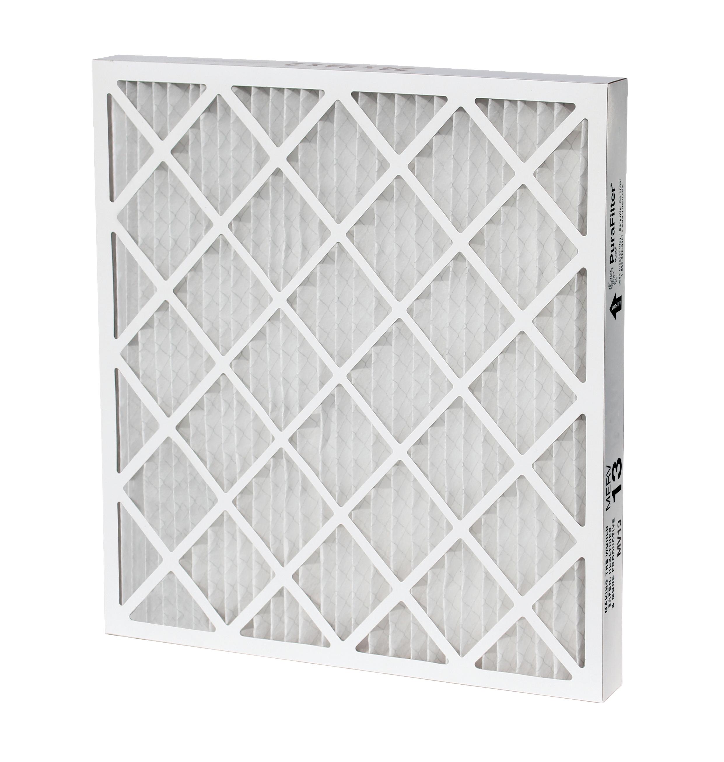 16x20x2 Merv 13 Wire Back Pleat HVAC Air Filter