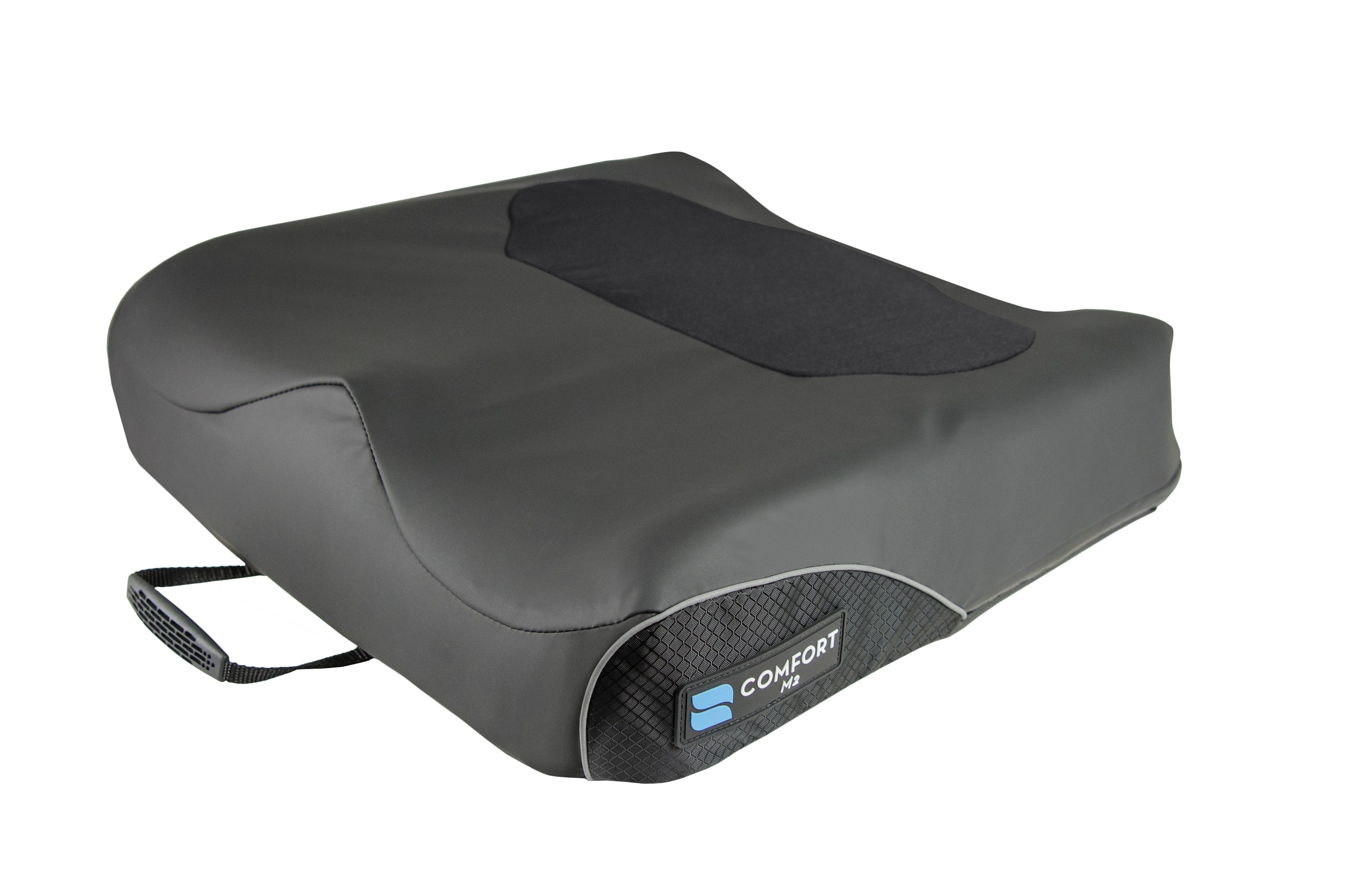 M2 Cushion, Anti-Thrust, Quadra 3D Gel, Coccyx Cutout, Comfort-Tek