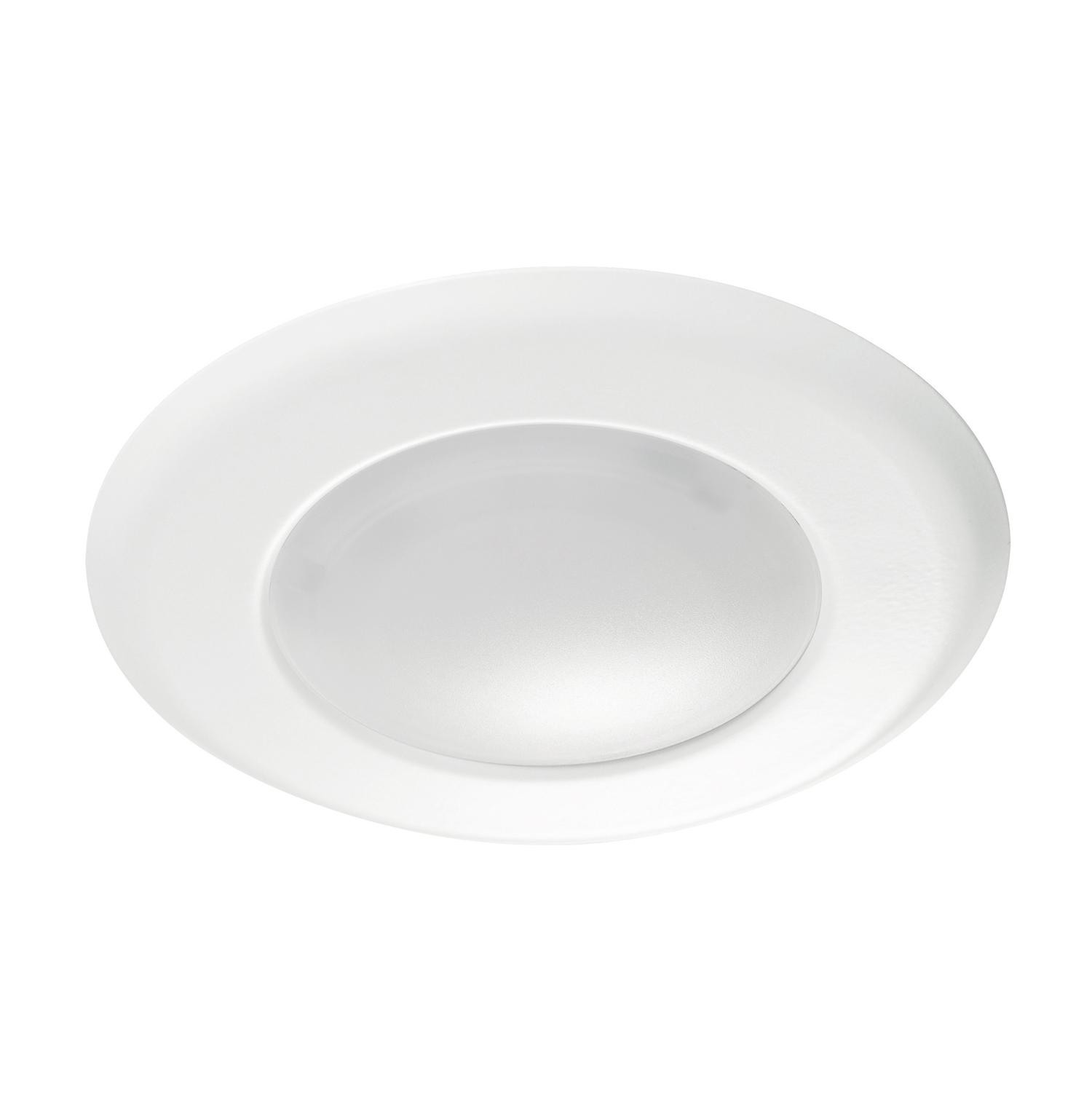 Slim 06'' LED Flush Mount, White, 120V, 3000K