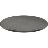 Thermolaminate Tabletop with Spill-Retainer Edge, 42" Round