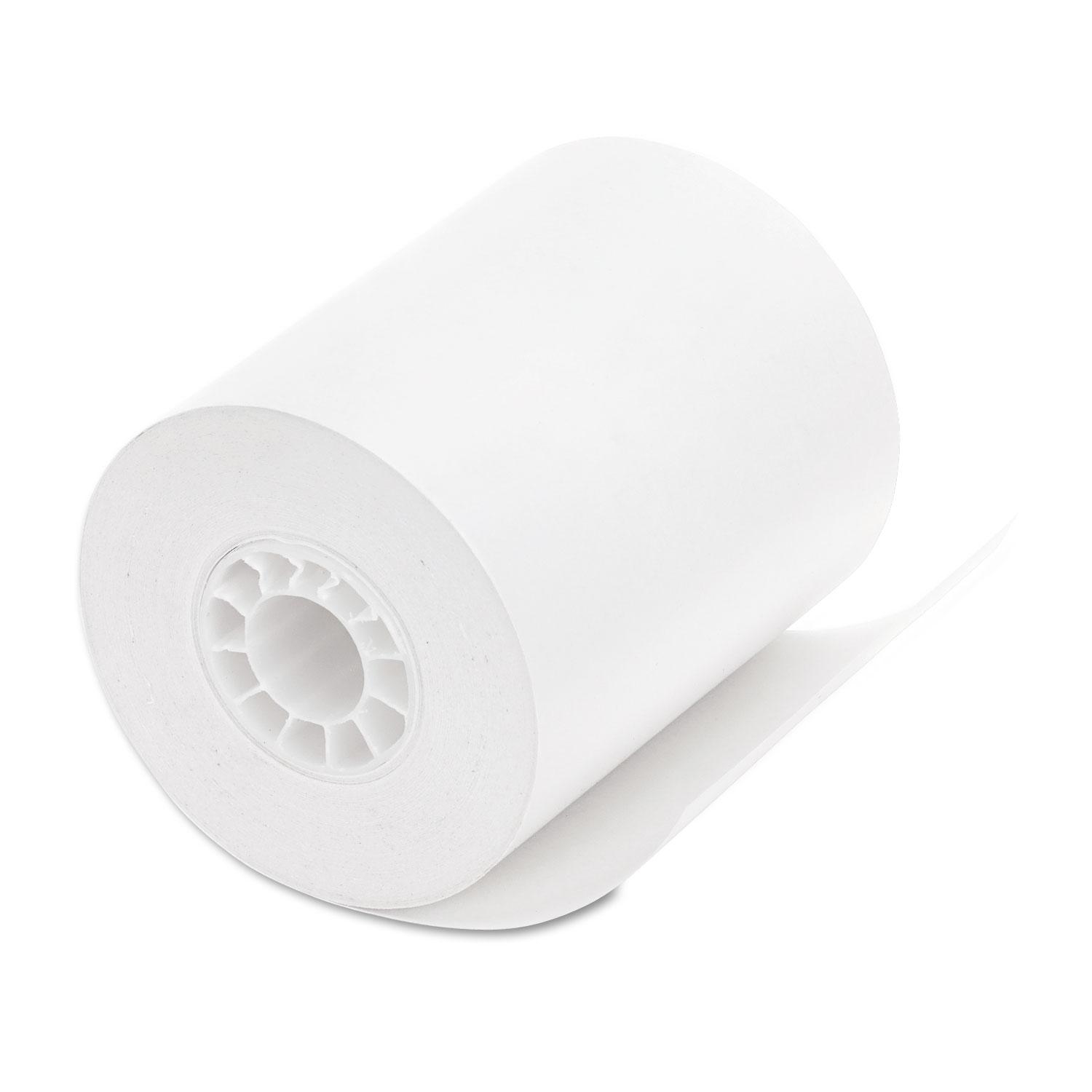 Iconex™ Thermal Paper Rolls, Med/Lab/Specialty Roll, 2 1/4" x 80 ft, White, 12/Pack