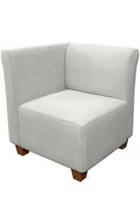 Bartlesville Left Curved Arm One Arm Chair