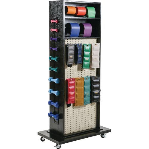 Mobile discount dumbbell rack