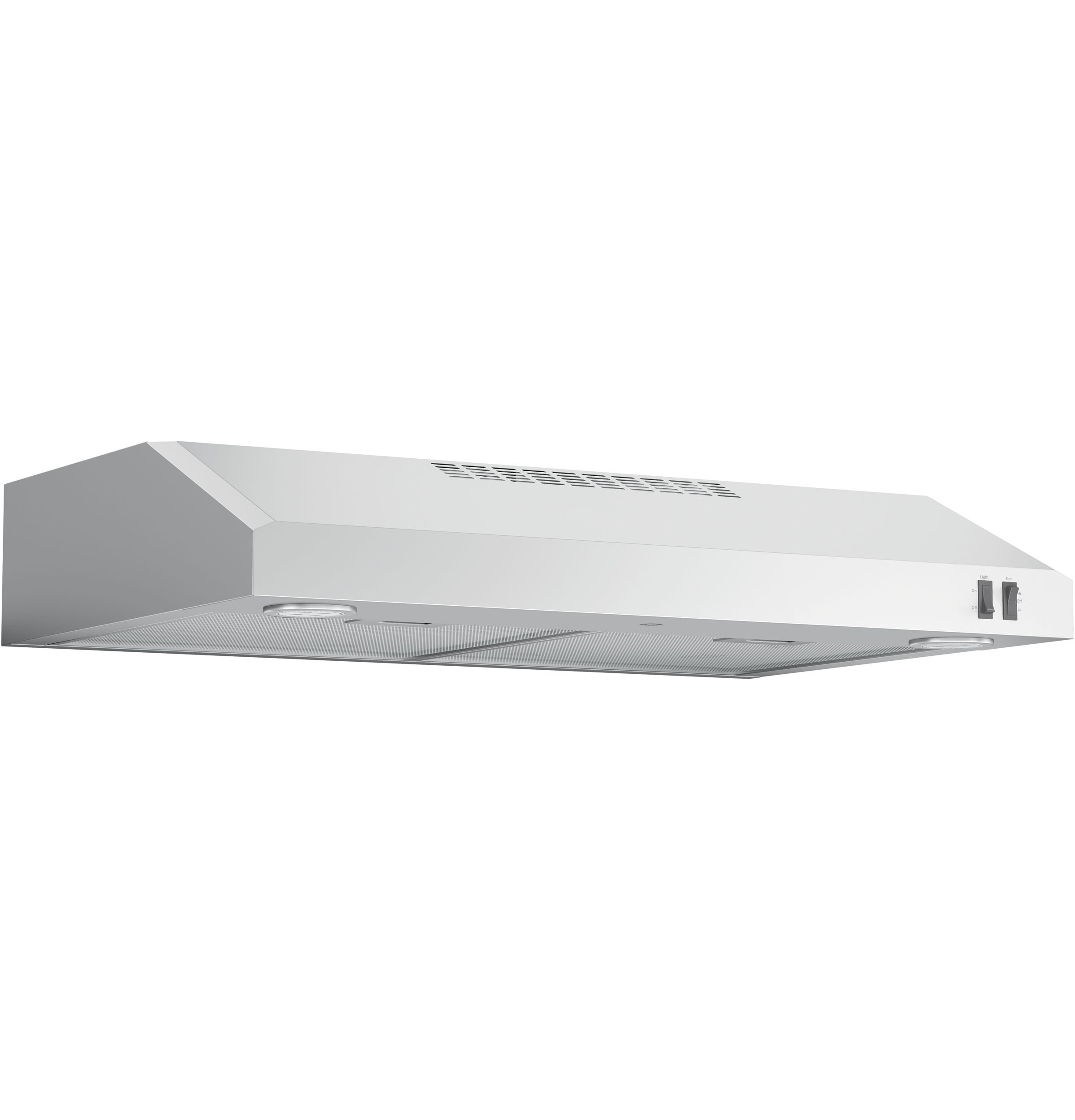 GE® ENERGY STAR 30" Under The Cabinet Hood; Stainless Steel