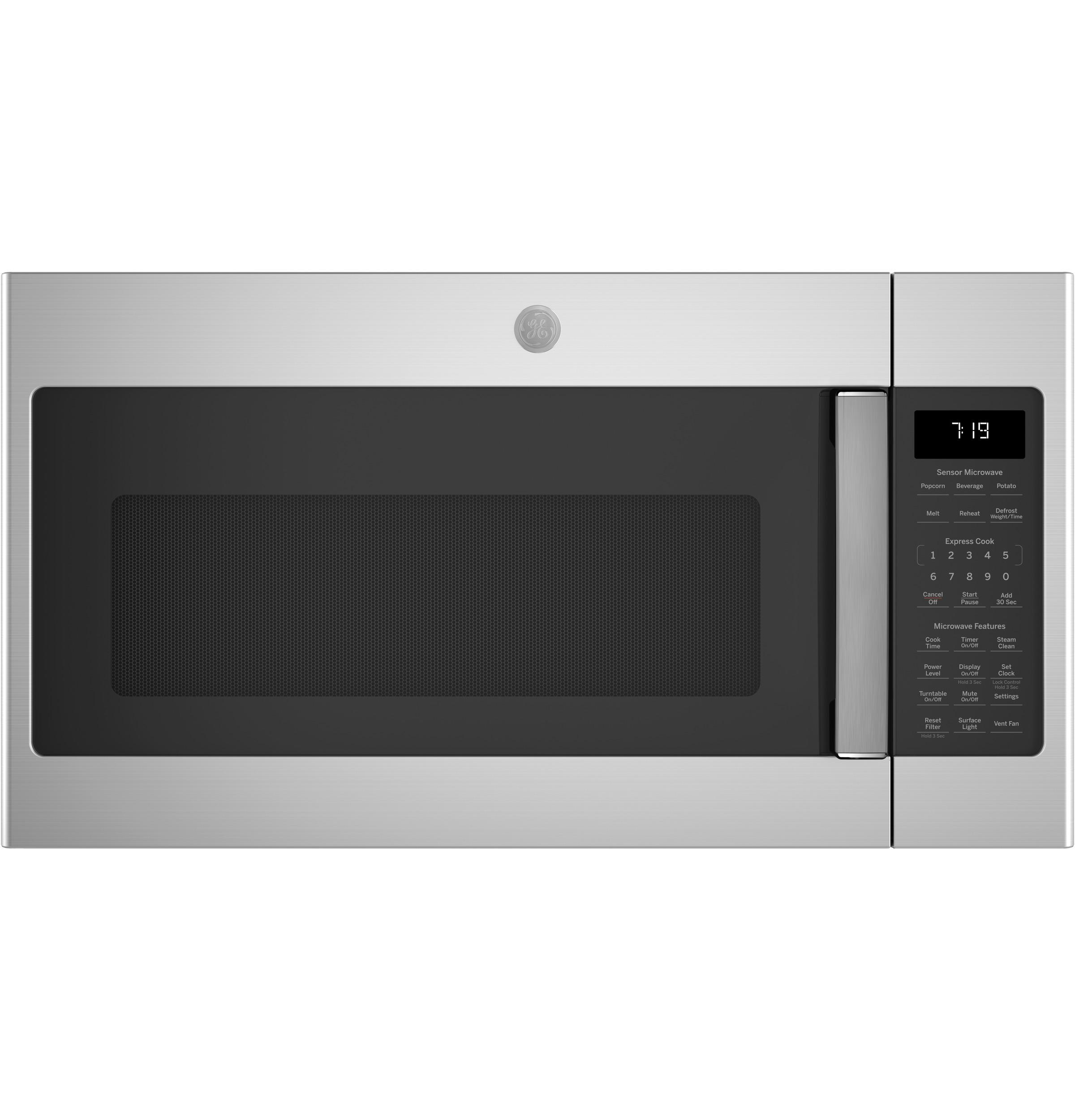 GE® Over-the-Range Microwave, 1.9 Cu.Ft., 1000W, Sensor - Appliance Color: Stainless Steel