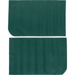 Replacement Direct Supply® Premium Privacy Cover for 500lb. Shower Chair, Forest Green, for chairs purchased after 1/1/19