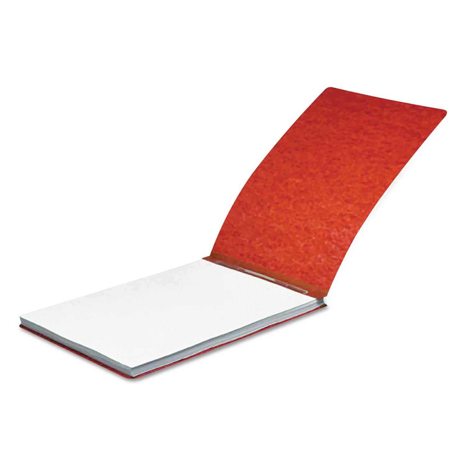 ACCO Pressboard Report Cover, Spring Clip, Letter, 2" Capacity, Earth Red