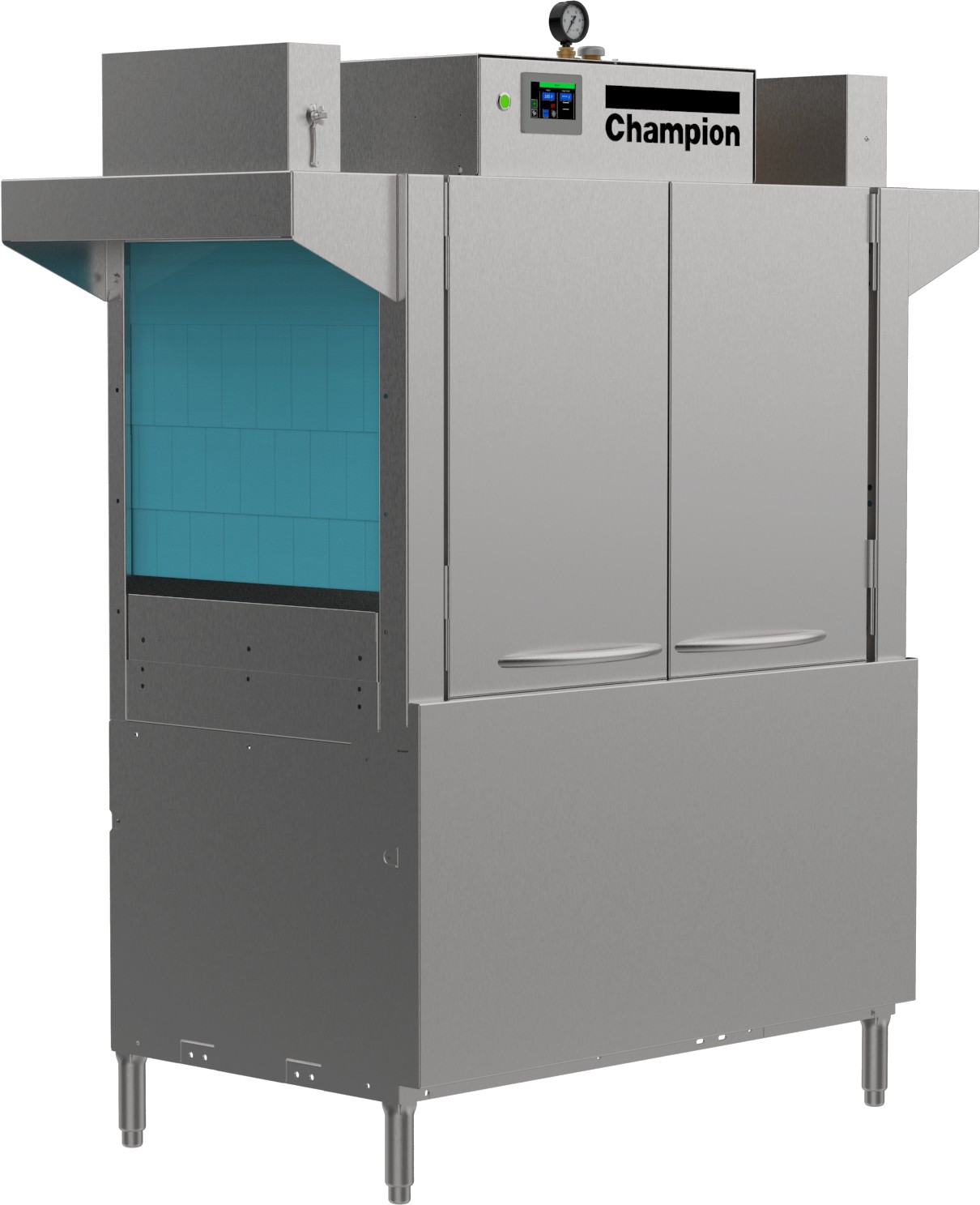 Champion 44-PRO High Temperature Rack Conveyor Dishwashing Machine - 44 ...
