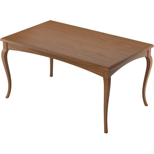 Maxwell Thomas® Four-Leg Dining Table, Thermolaminate Top, Bullnose ...