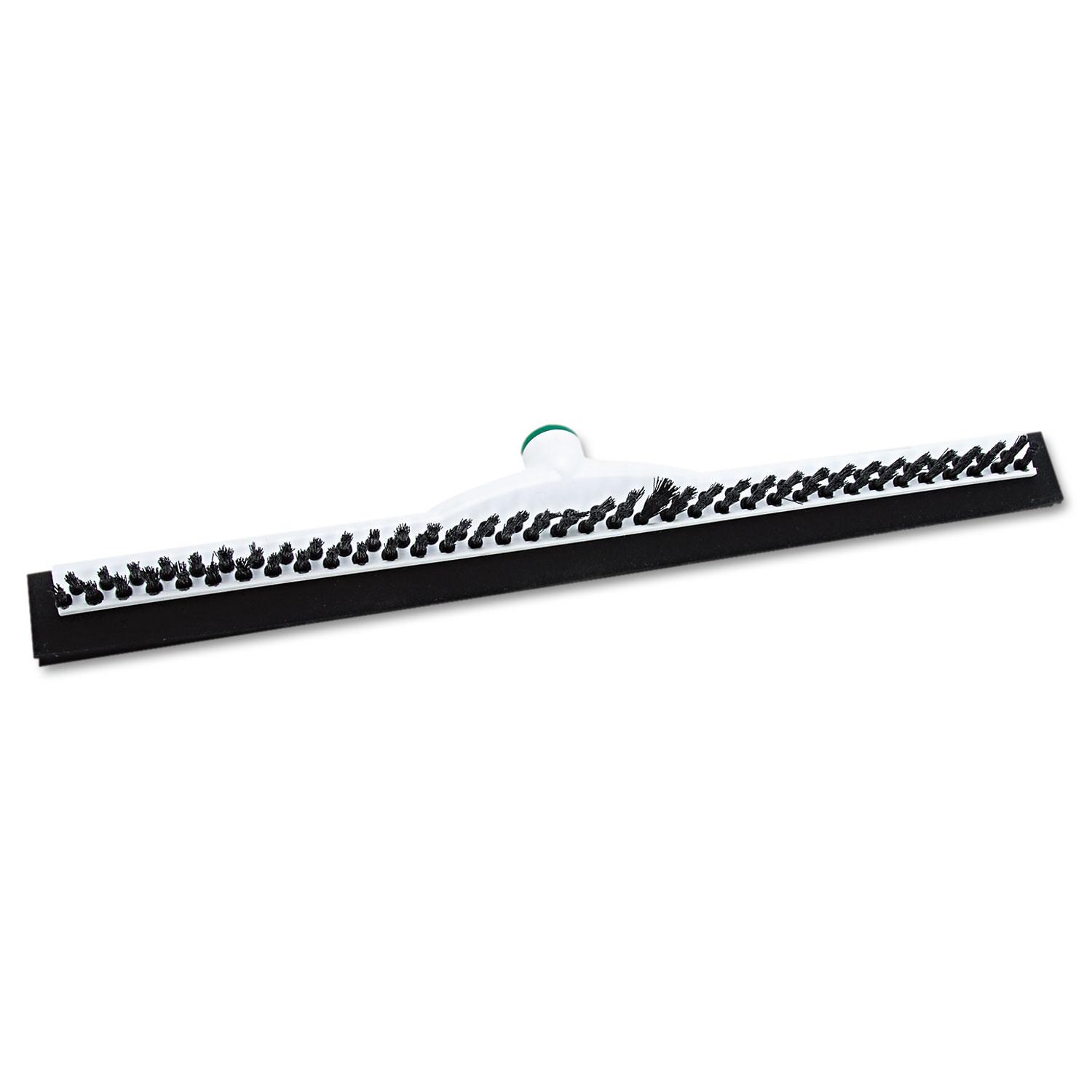 Unger® Sanitary Brush with Squeegee, 22" Brush