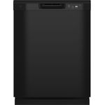 GE® Dishwasher with Front Controls, Black