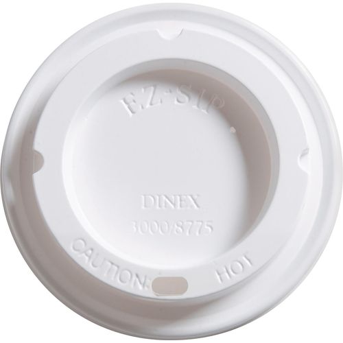 Dinex Disposable EZ Sip Lid for Turnbury 8 oz. Mug (75437)