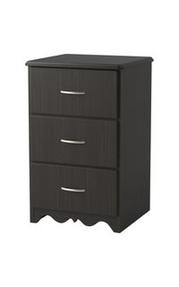 Quick-Ship Williamsburg 3 Drawer Bedside Cabinet