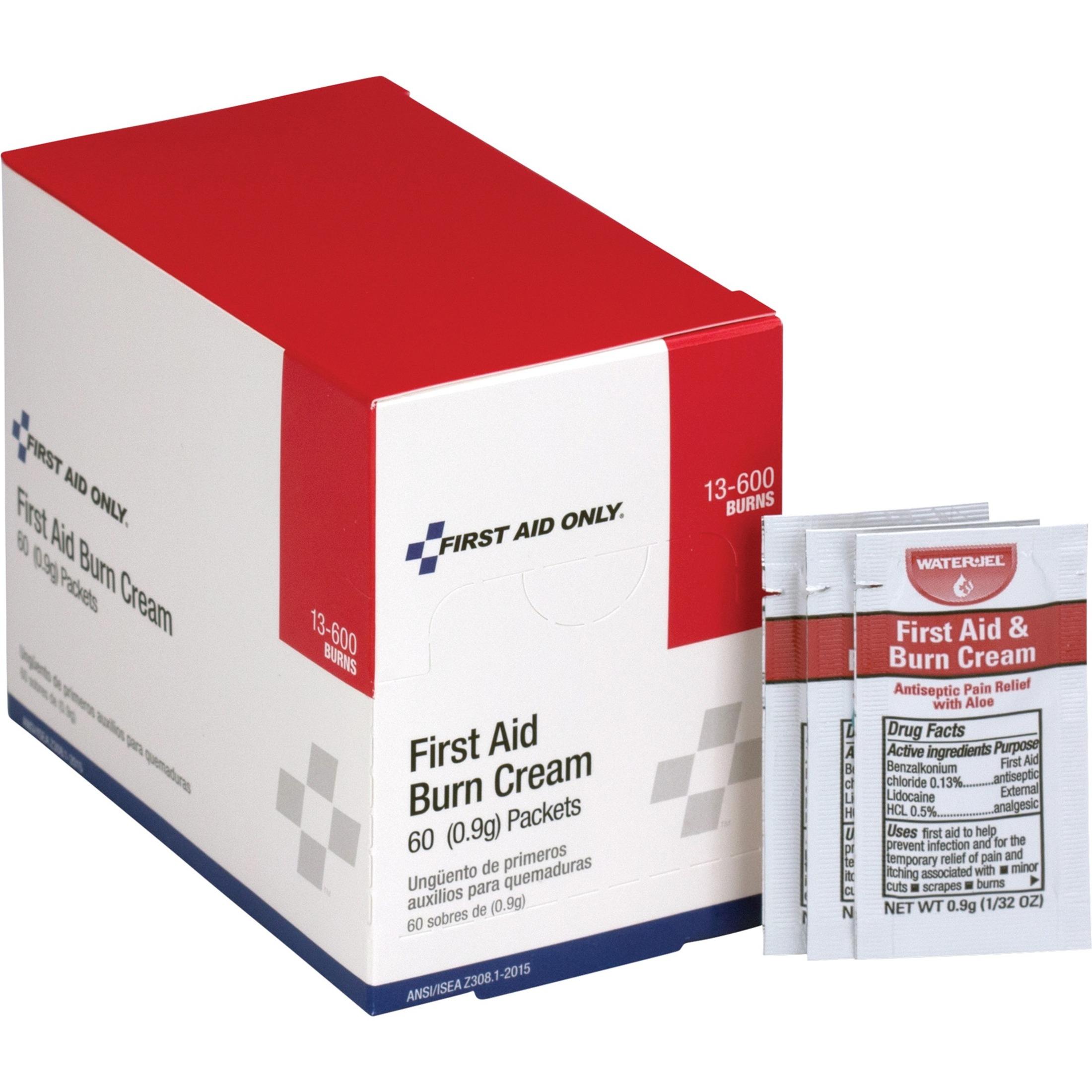 First Aid Only Burn Cream Packets (Pack of 60)