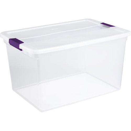 Buy Superio Clear Storage Container with Lid & Handles, 16 Quart