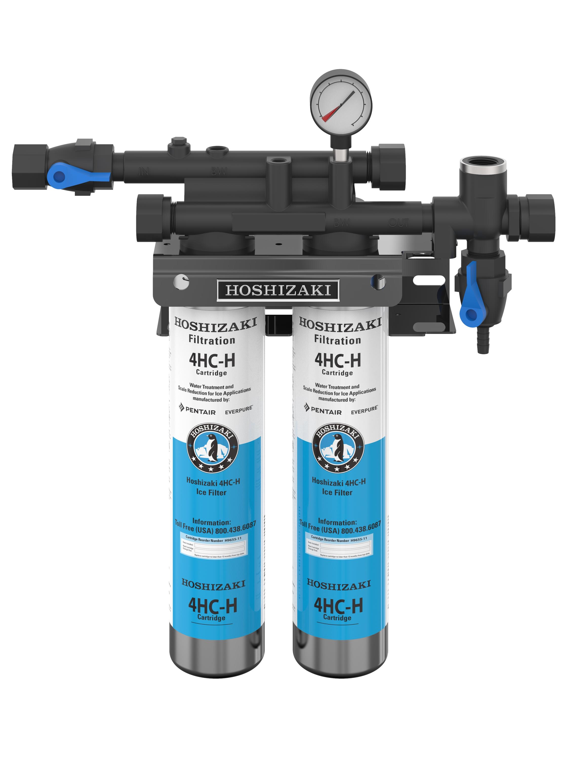 Hoshizaki Water Filtration System, twin configuration, 19.11" H (manifold & cartridge)