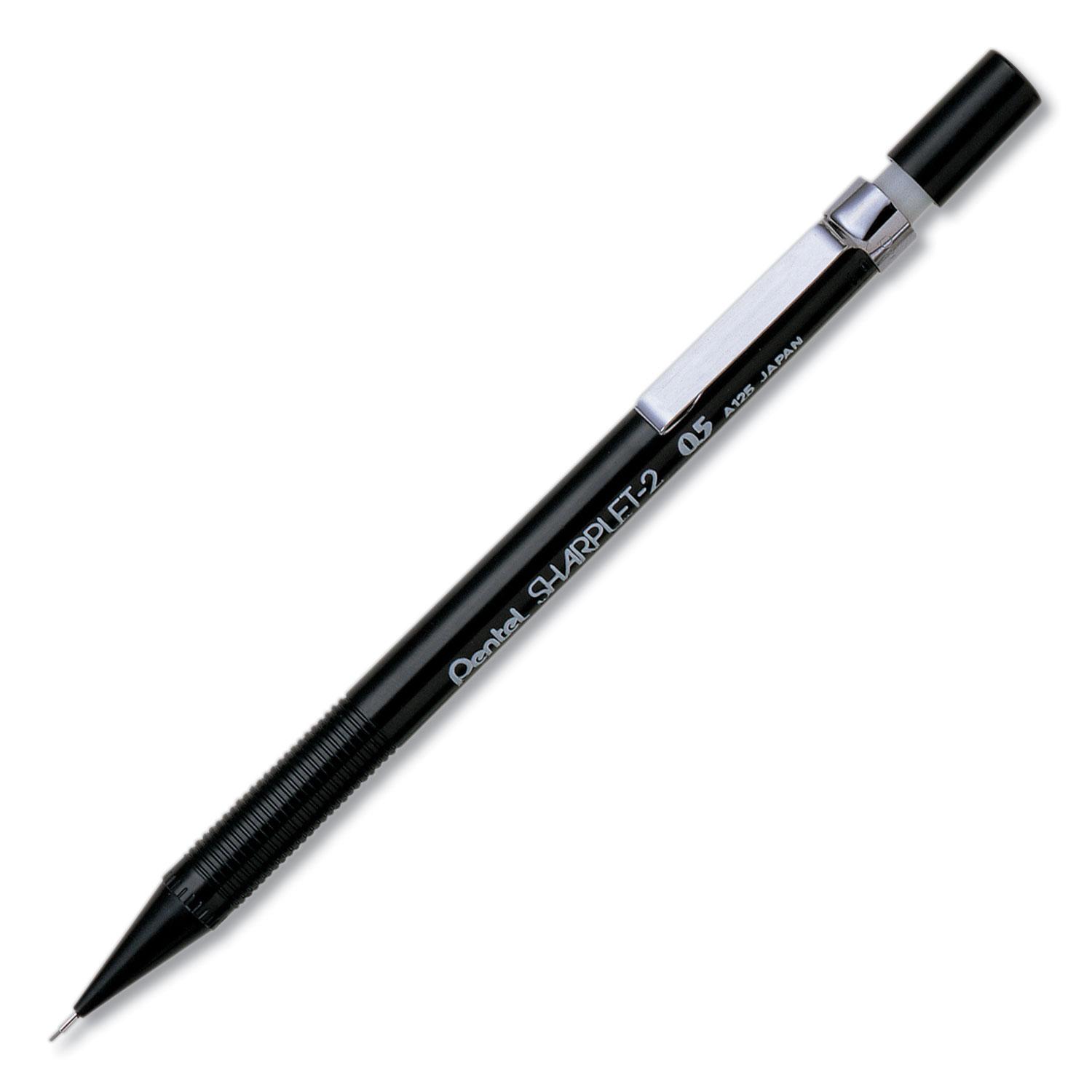 Pentel® Sharplet-2 Mechanical Pencil, 0.5 mm, Black Barrel