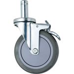 Quantum Caster with Brake, 5"