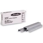 Swingline® S.F. 13 Heavy-Duty 1/4" Leg Staples, 25-Sheet Capacity, 1000/Box