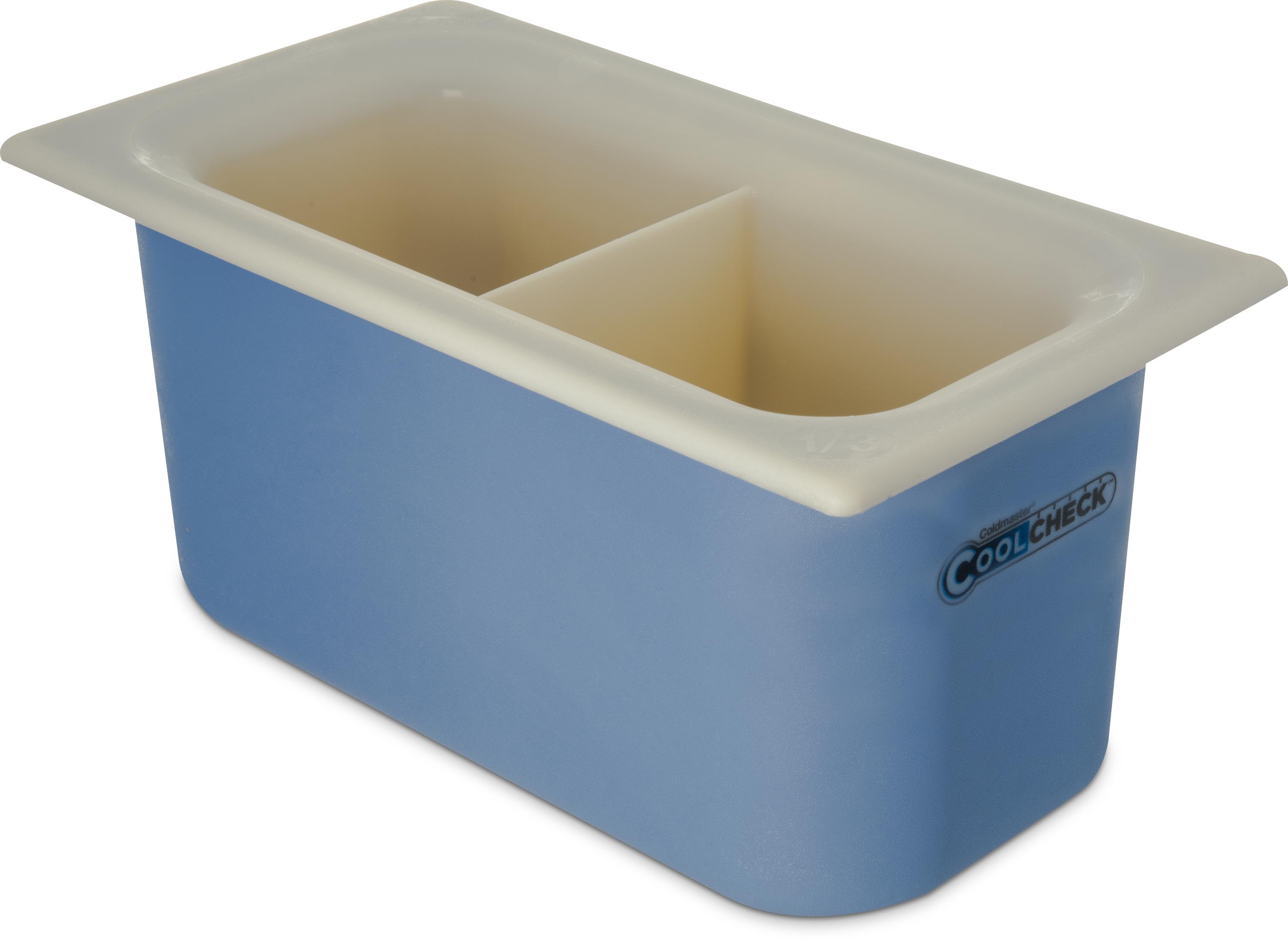 Coldmaster Coolcheck Third-Size Divided Pan, 6"D