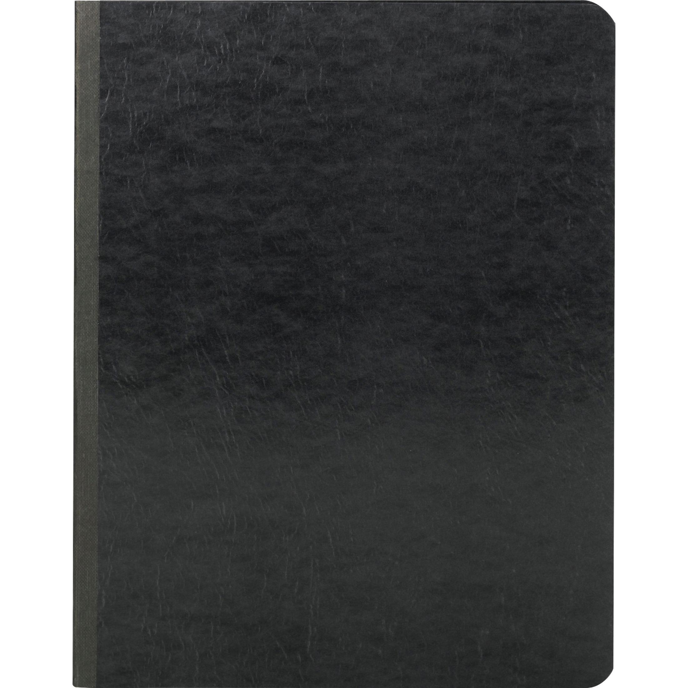 Report Cover, Pressboard, Twin-Prong, 3" Cap, 9"x11-1/2",BK